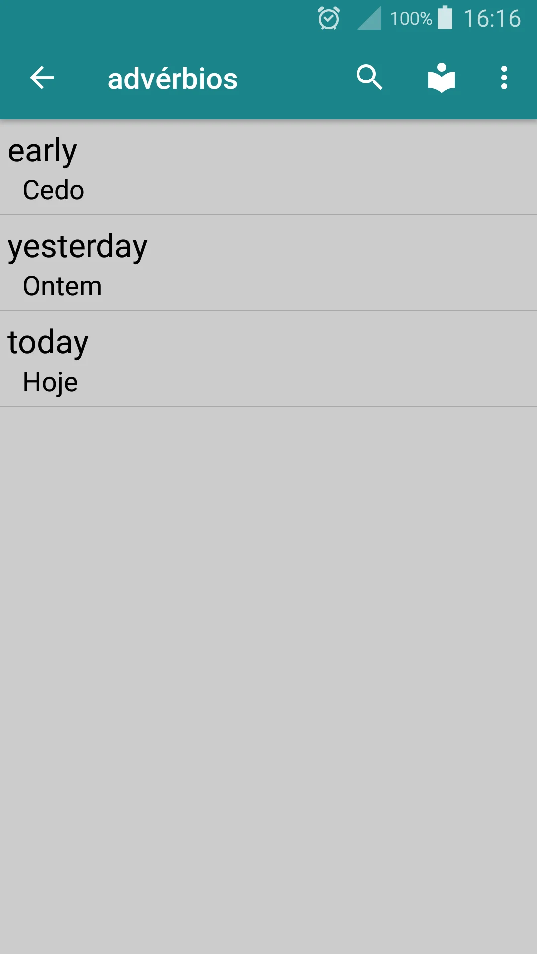 Portuguese English Translator screenshot